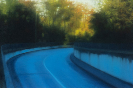 Manuel Rumpf - Junction, Öl auf Leinwand, 40 x 60 cm. Kunstprojekte Leyerseder