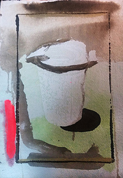 Phillip Stähle - Ohne Titel, Zeichnung 40 x 28 cm, 2016